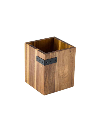 Industrial Collection Acacia Cutlery Holder