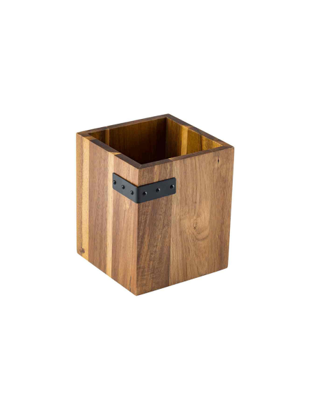 Industrial Collection Acacia Cutlery Holder